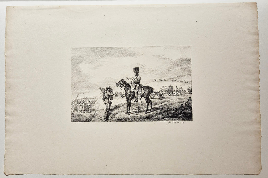 Armée en bataille.  1818.