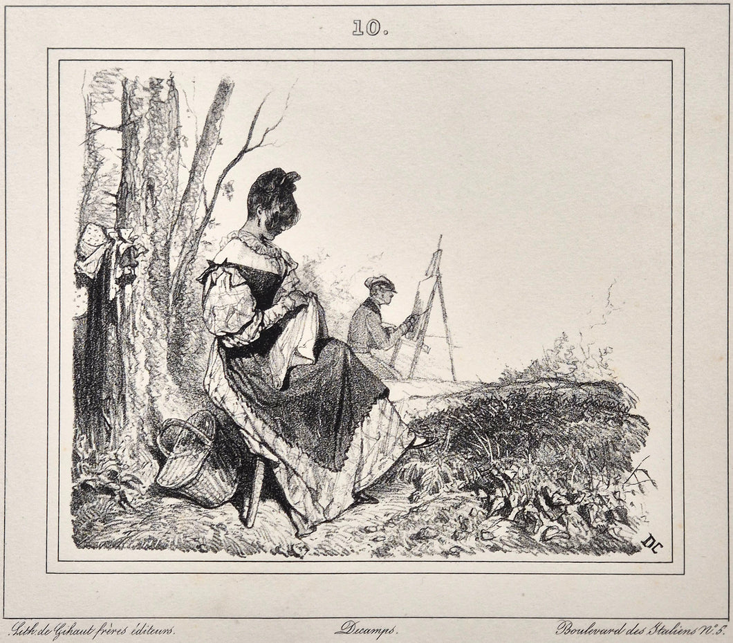 Croquis, pl. 10. 1830.