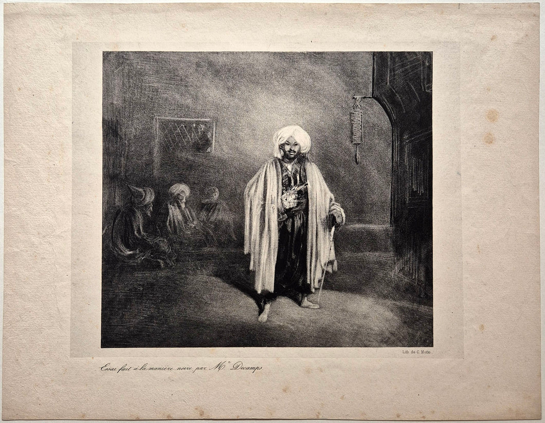Turc debout. 1831.