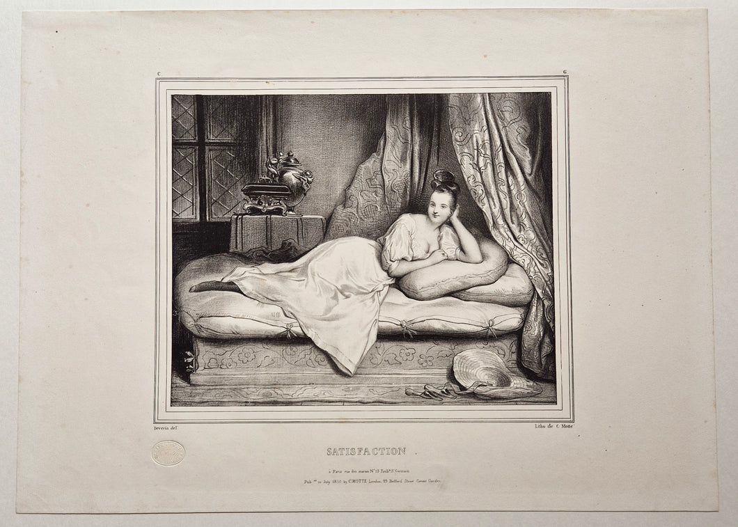 Satisfaction. 1830.