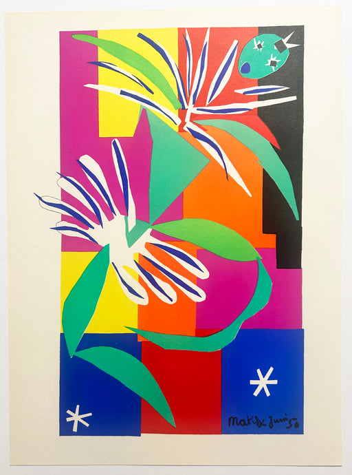 MATISSE Danseuse créole. Lithographie en couleurs. 