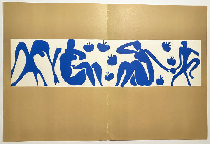 MATISSE Femmes et singes.  1952. Lithographie en couleurs. 