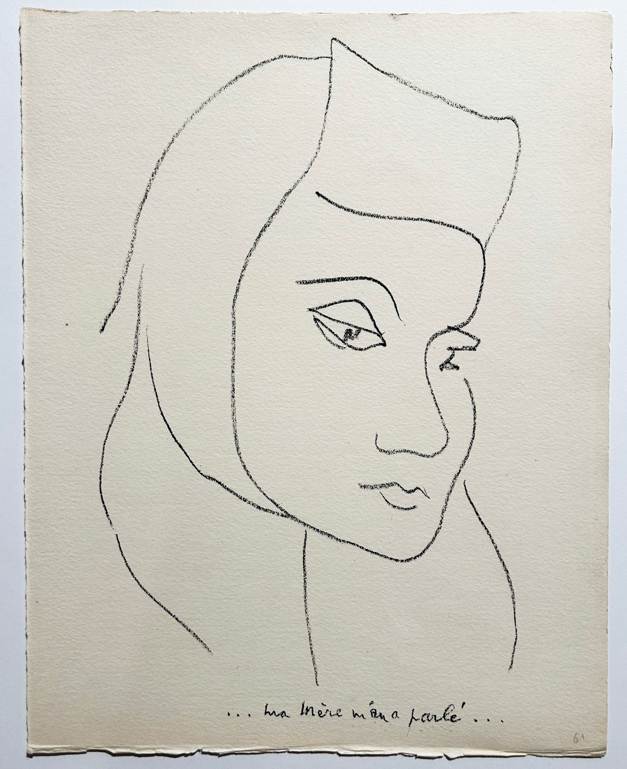 MATISSE - Ma Mère m'en a parlé… 1946.