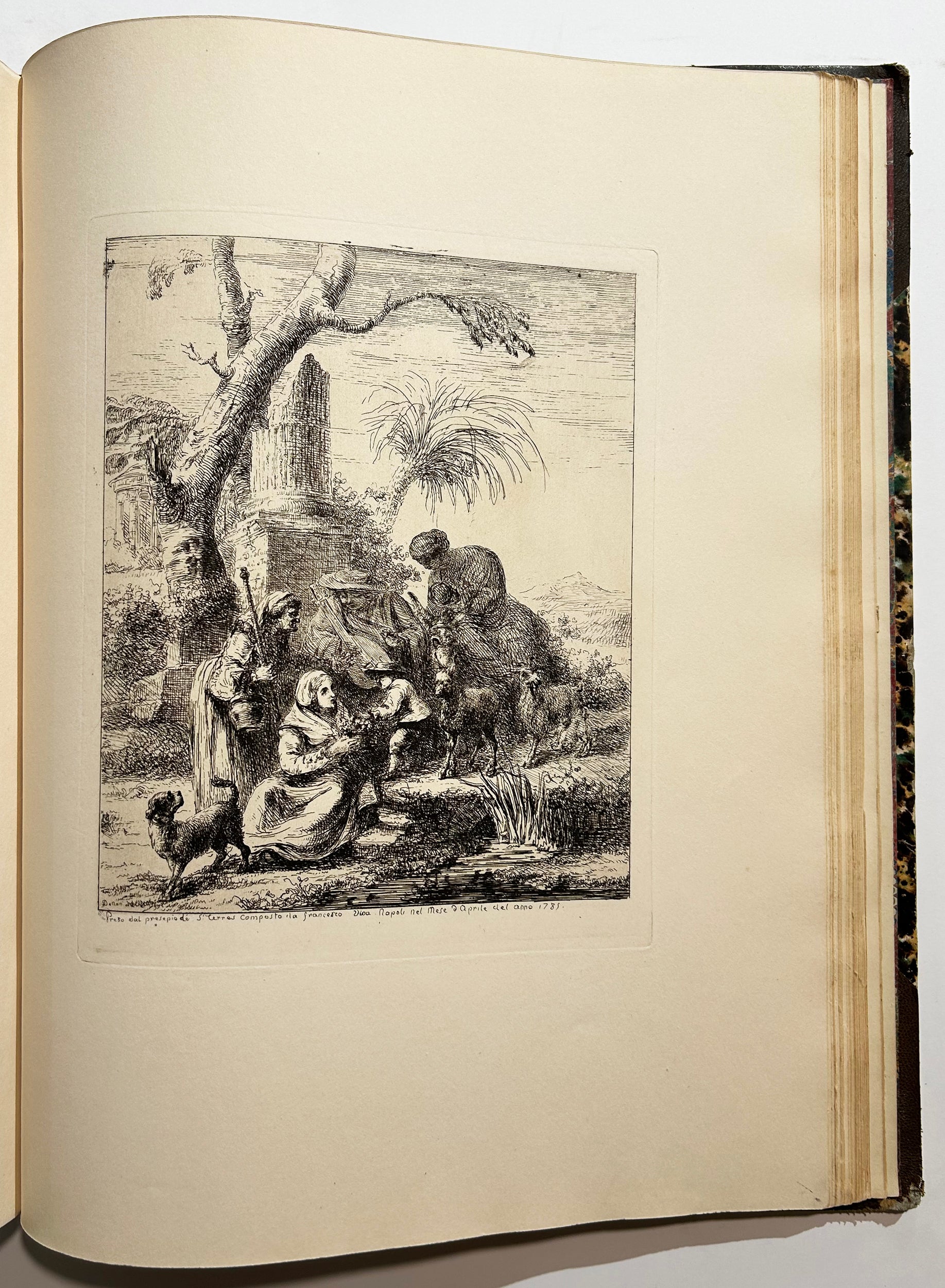 L'œuvre originale de Vivant Denon, Collection de 317 eaux-fortes dessinées et gravées par ce célèbre artiste.  1873.
