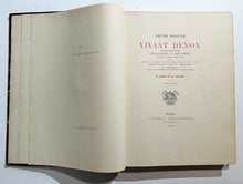 Charger l'image dans la galerie, L'œuvre originale de Vivant Denon, Collection de 317 eaux-fortes dessinées et gravées par ce célèbre artiste.  1873.
