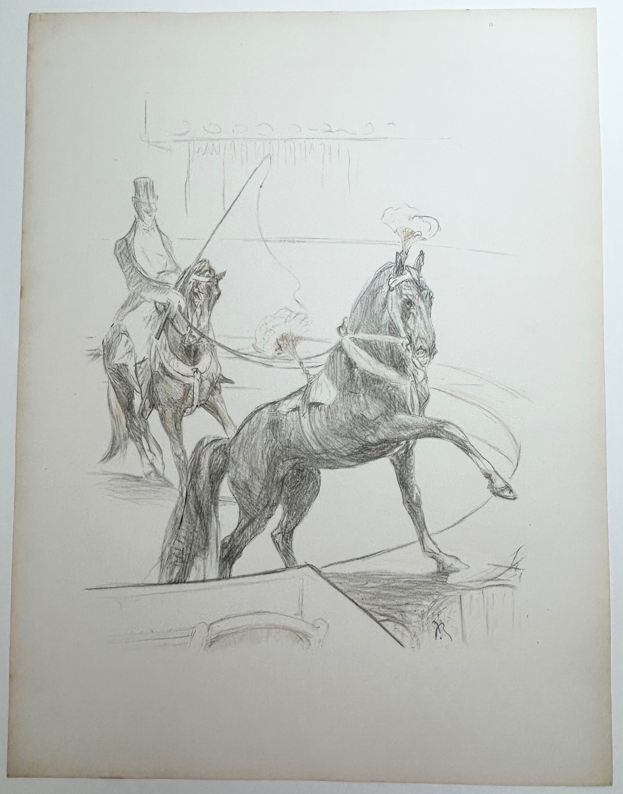 [Le dompteur de chevaux].  1907-1908.