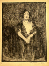 Charger l&#39;image dans la galerie, Le Modèle au manteau noir.  1925.
