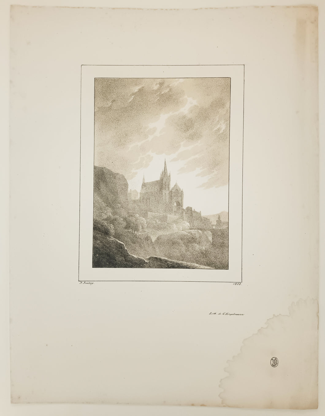 La Cathédrale.  1818.