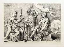 Charger l&#39;image dans la galerie, Jules ADELINE - Les Trois Parques.  1873. Eau-forte.
