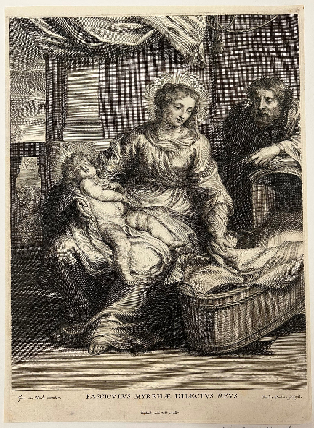 La Sainte Famille.  1657.