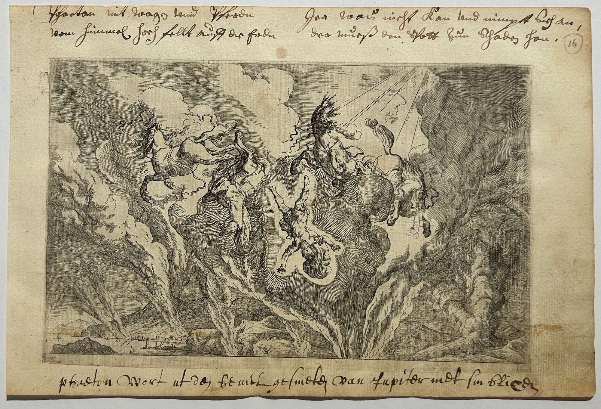 La Chute de Phaéton. 1641.
