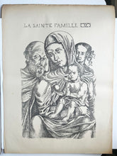 Charger l&#39;image dans la galerie, La Sainte Famille. 1896.
