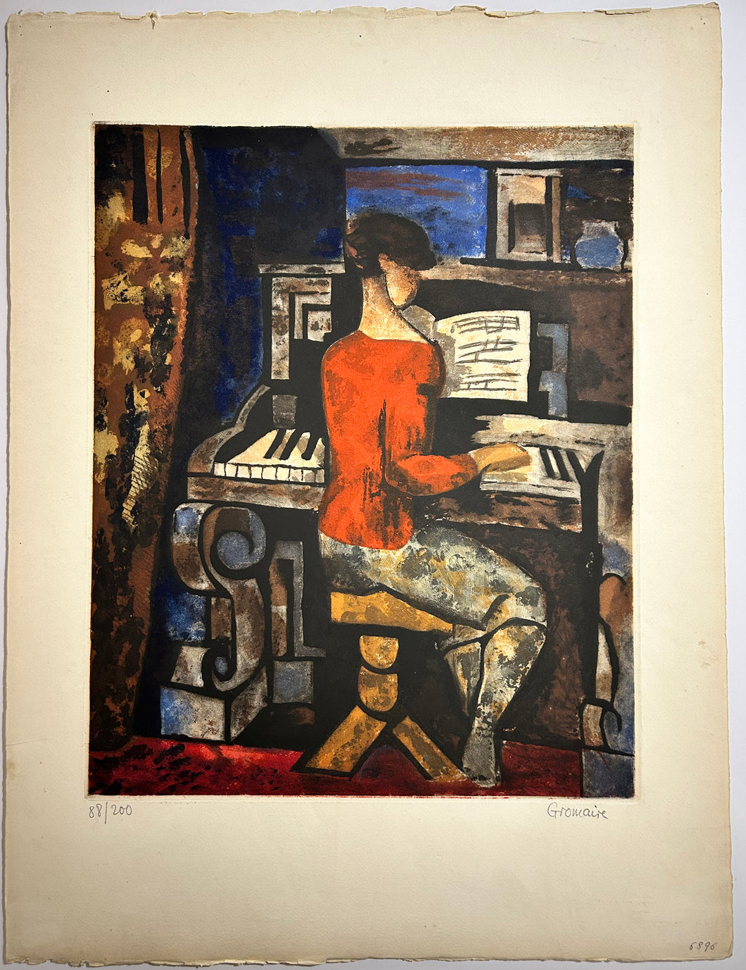 La pianiste. 1929.