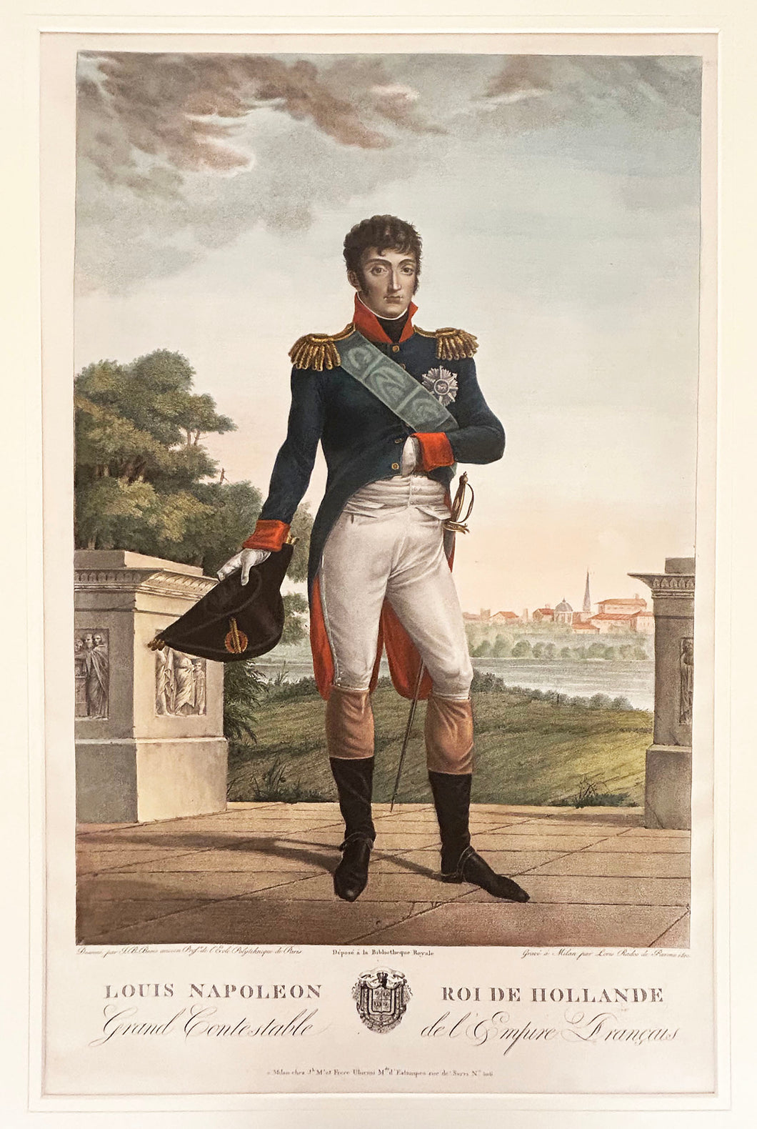 Louis Napoléon, Roi de Hollande, Grand Constestable de l’Empire Français. 1810.