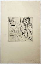 Charger l'image dans la galerie, [Etude de deux jeunes femmes dont une avec des jumelles].
