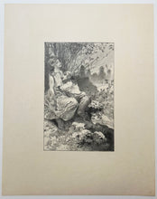 Charger l&#39;image dans la galerie, L&#39;amour voleur de miel (Chansons d&#39;Aïeules). 1895.
