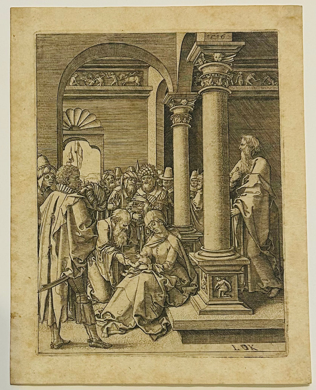 L'Adoration des Mages.  1516.