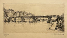 Charger l&#39;image dans la galerie, [Pont à Paris].  1924.
