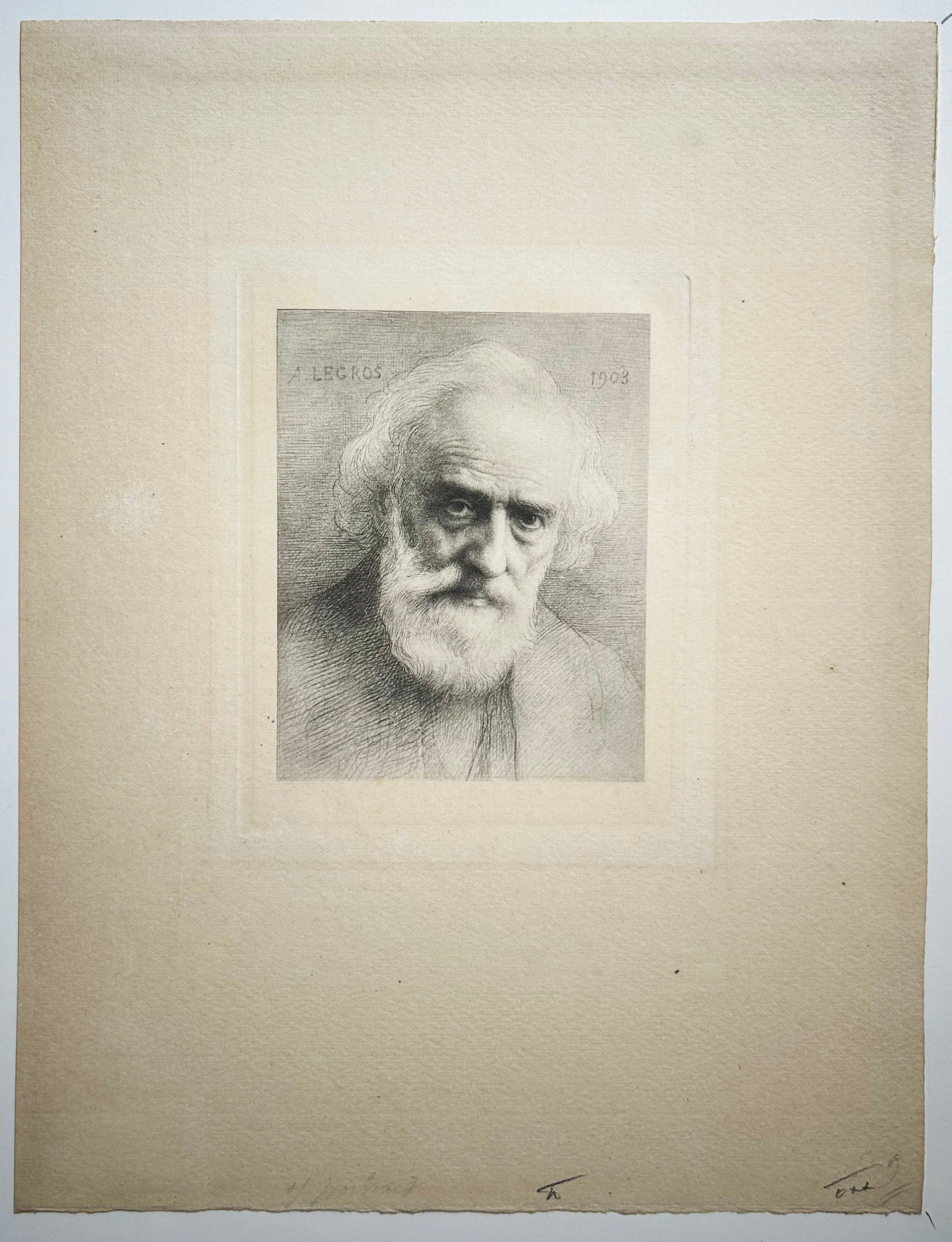 Autoportrait de l'artiste. 1903.