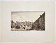 Charger l&#39;image dans la galerie, Le Pont-au-change vers 1784. 1855.
