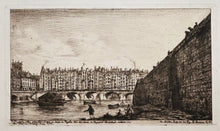 Charger l&#39;image dans la galerie, Le Pont-au-change vers 1784. 1855.
