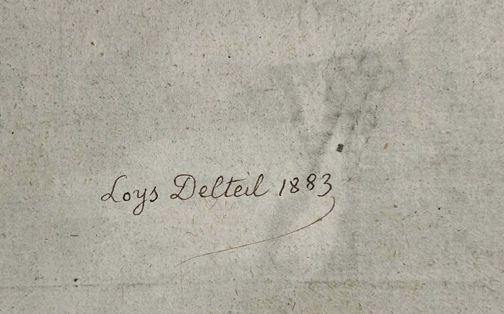 Psyché s'efforçant de retenir l'Amour.  1637.