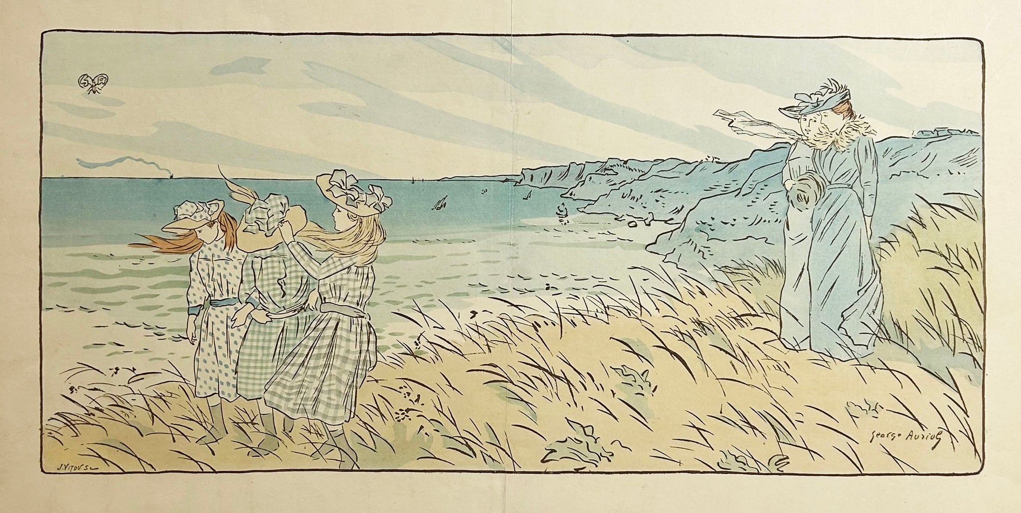 [Promenade sur les falaises].