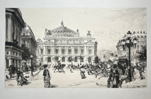 Charger l'image dans la galerie, John Ames MITCHELL - Théâtre de l'Opéra, à Paris.  1878. Eau-forte originale, signée. 

