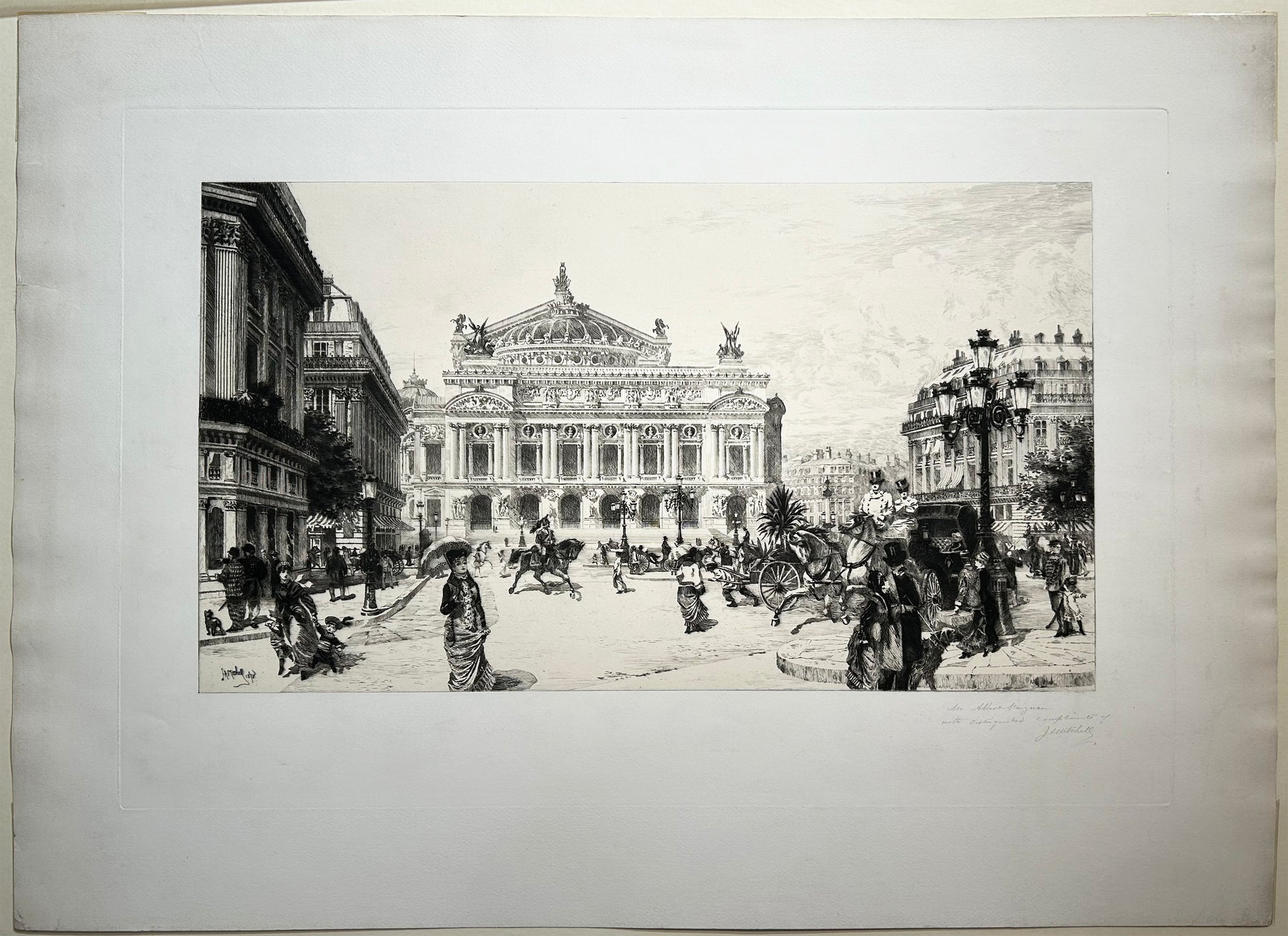 Théâtre de l'Opéra, à Paris.  1878.