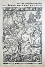 Charger l&#39;image dans la galerie, Emile BERNARD - La Vierge aux Saintes. 1895. Lithographie originale. 

