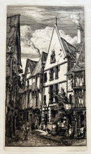 Charger l&#39;image dans la galerie, Rue des toiles à Bourges.  1853.
