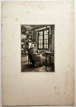 Charger l&#39;image dans la galerie, Angélique à la fenêtre.  1890.
