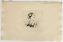 Charger l&#39;image dans la galerie, Douze têtes de femmes, décors d&#39;assiettes pour la fabrique d&#39;Haviland.  c.1870.
