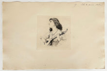Charger l&#39;image dans la galerie, Douze têtes de femmes, décors d&#39;assiettes pour la fabrique d&#39;Haviland.  c.1870.
