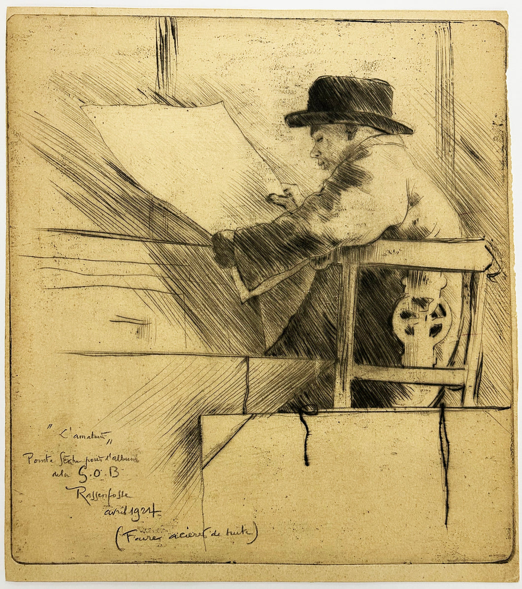 L'amateur d'estampes. 1924.