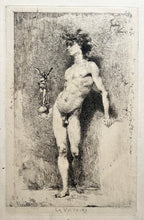 Charger l&#39;image dans la galerie, FORTUNY Y CARBO Marsal Mariano - La Victoire. Gravure originale. 

