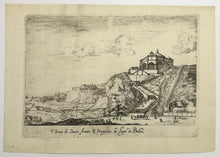 Charger l&#39;image dans la galerie, Vista de Santo Amaro e Prospectiva do Lugar de Bellem (Vue de l&#39;église de Santo Amaro à Lisbonne).  1662.
