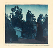 Charger l&#39;image dans la galerie, Le cimetière.  1912.
