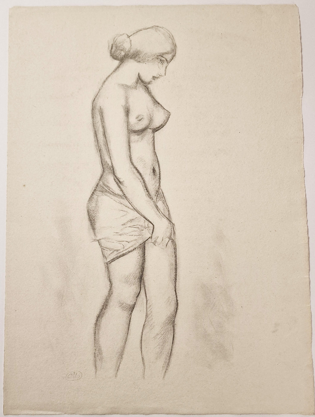 Femme nue de profil. 1935