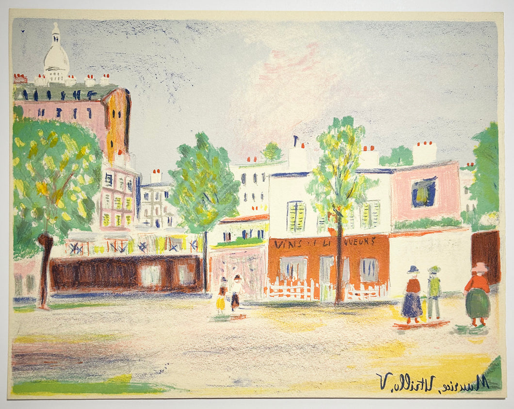 [Maisons à Montmartre, Paris]. 1956.