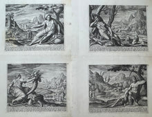 Charger l&#39;image dans la galerie, Les quatre continents. Europa, Asia, Africa &amp; America.  1581.
