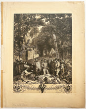 Charger l&#39;image dans la galerie, Un déterrage de blaireau. 1863.
