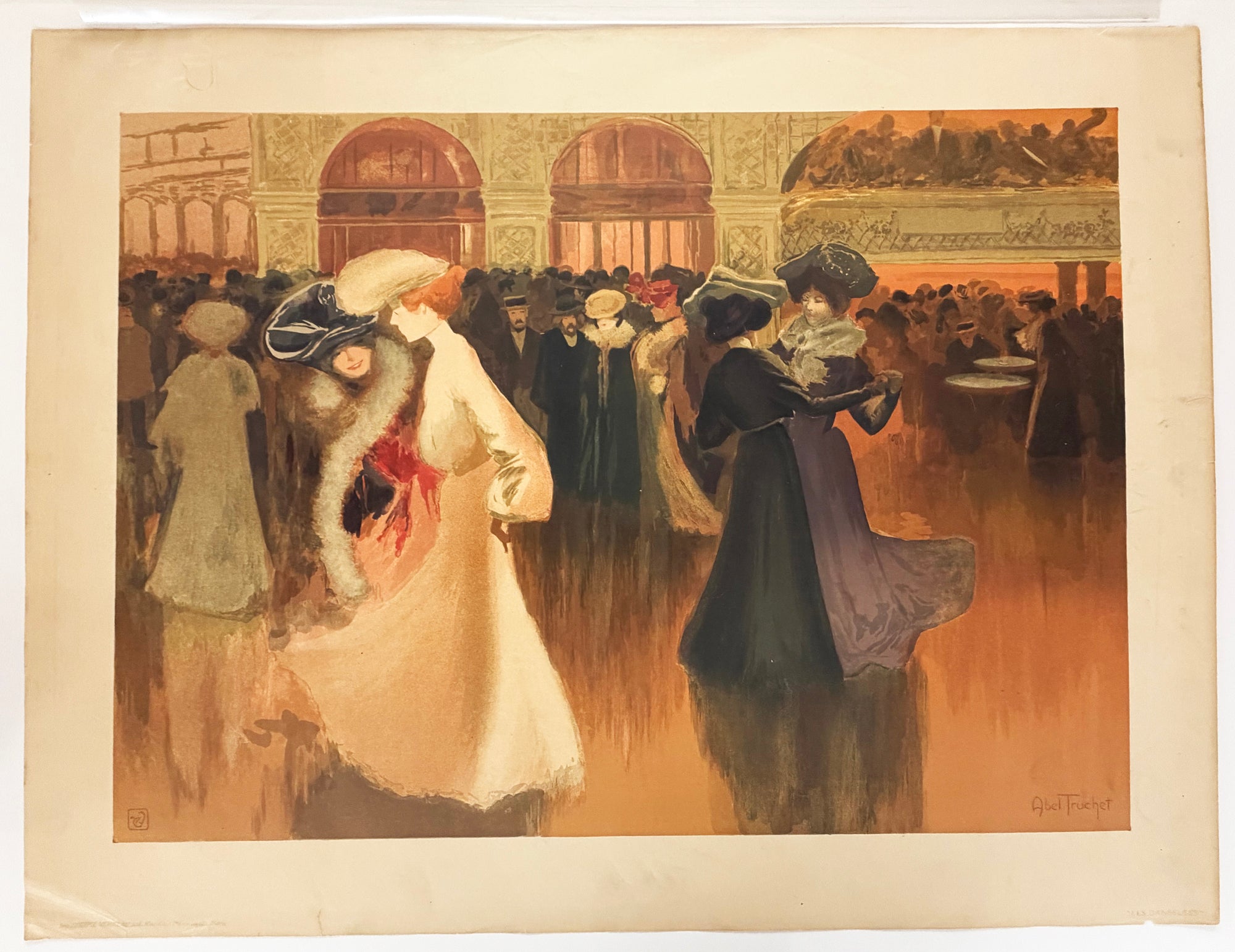 Les danseuses.  1900.