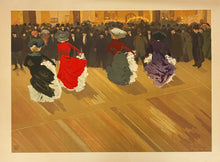 Charger l'image dans la galerie, Louis ABEL-TRUCHET - Le quadrille. Lithographie originale, imprimée en couleurs1900. 
