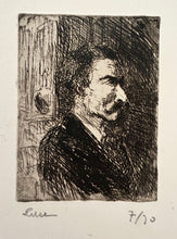 Charger l&#39;image dans la galerie, Le peintre Léo Gausson (1860 † 1944). c.1895. (2)
