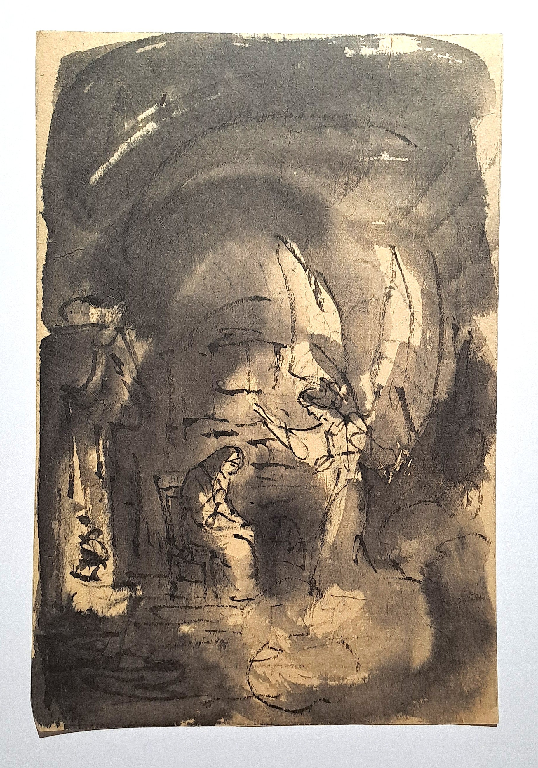 Jules CHADEL [Annonciation]. Dessin original. 