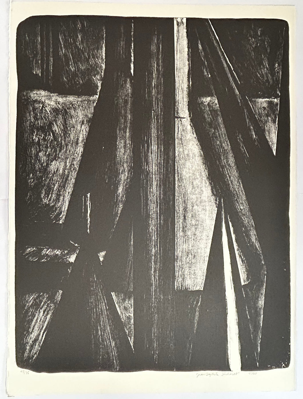 [Entonnoirs I, en hauteur]. 1990.