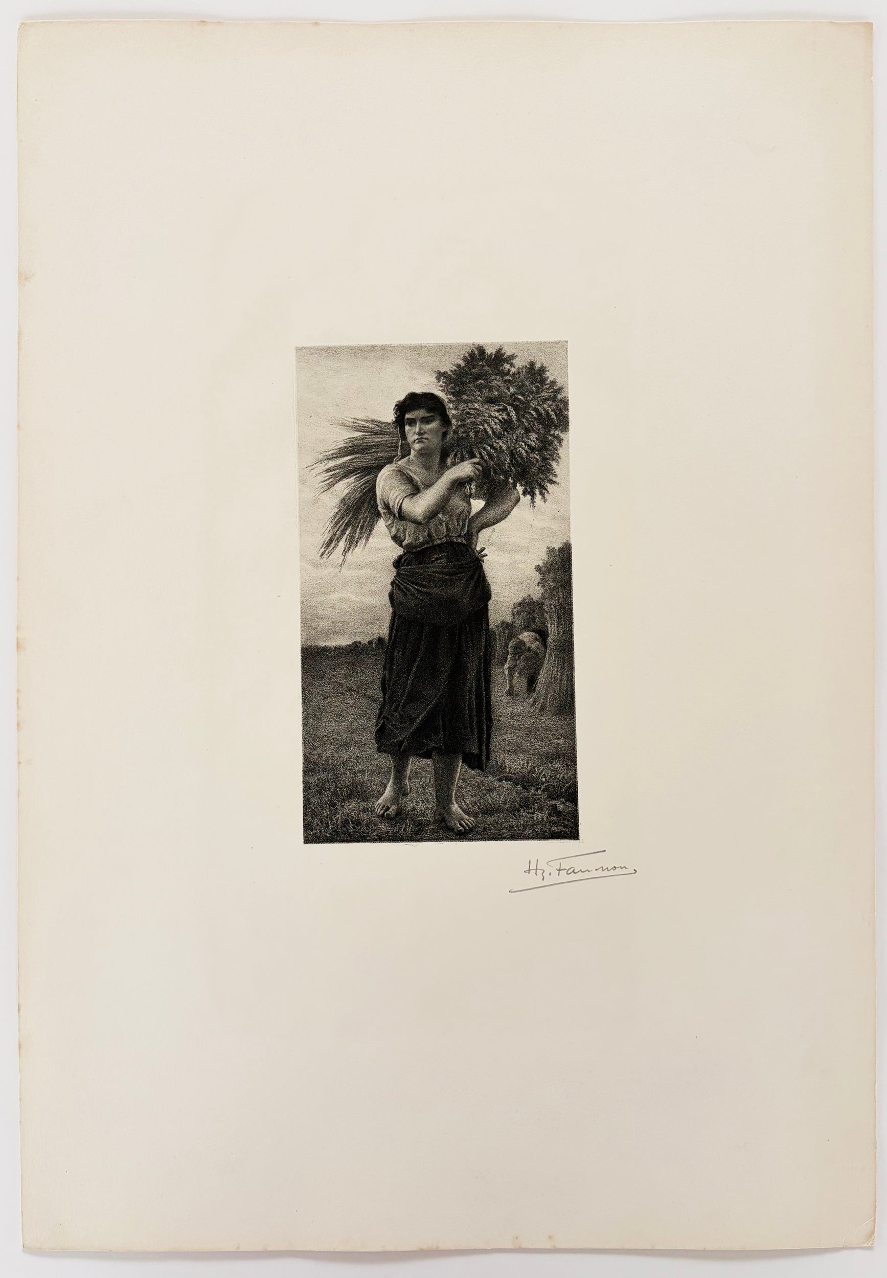 La glaneuse.  1898.