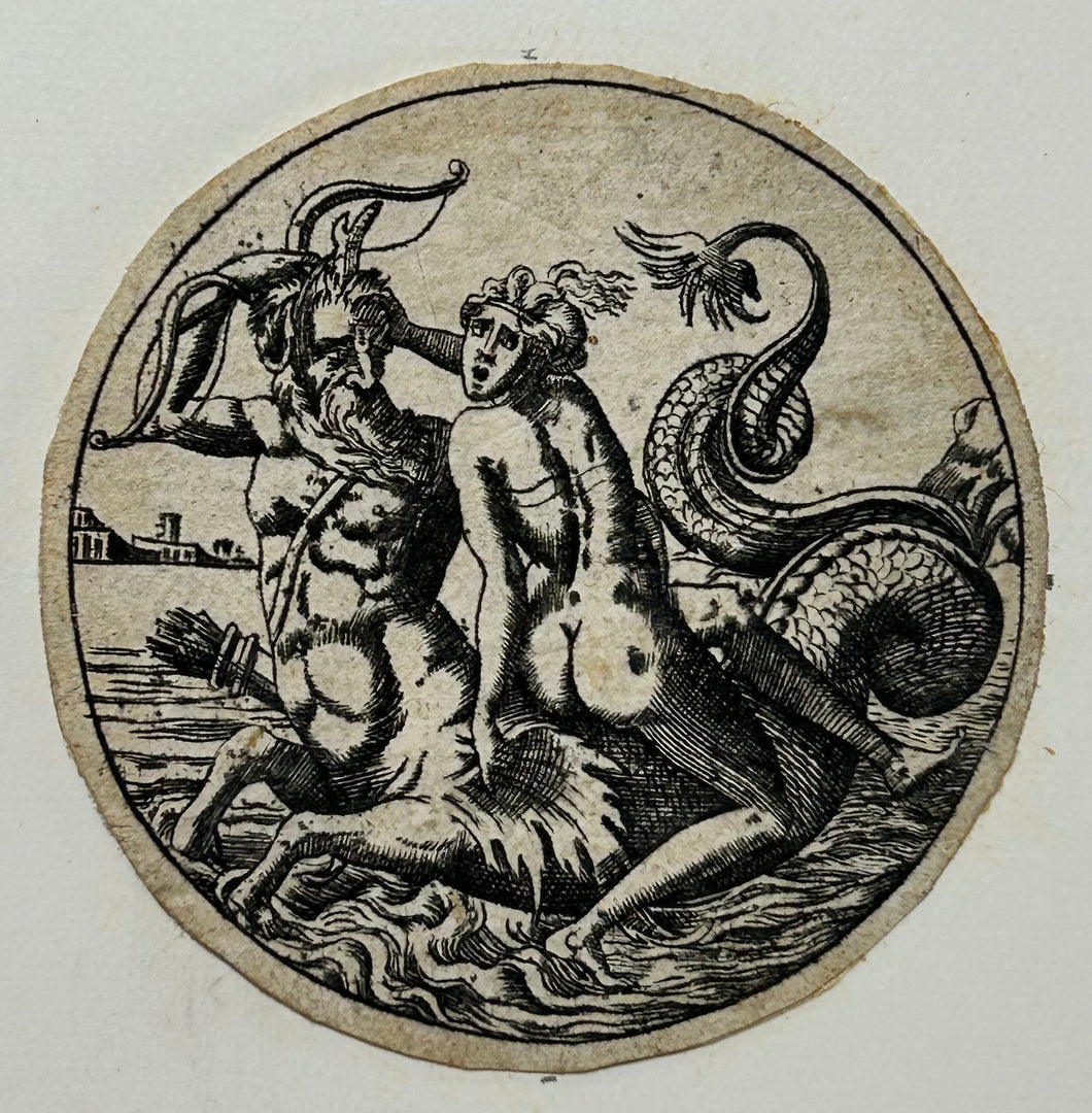 Triton enlevant une nymphe.