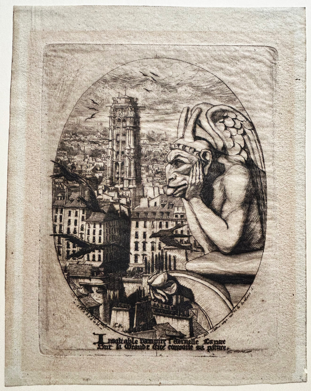 Le Stryge. 1853.
